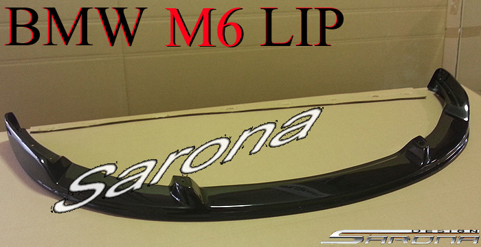 Custom BMW 6 Series  Coupe & Convertible Front Add-on Lip (2005 - 2010) - $390.00 (Part #BM-050-FA)